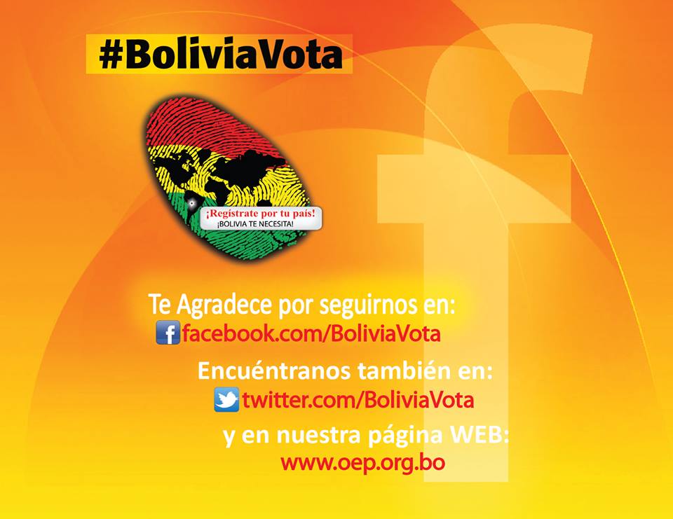 Bolivia Vota en las Redes Sociales
