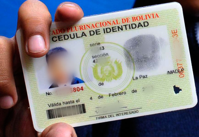 requisitos para renovar carnet de identidad
